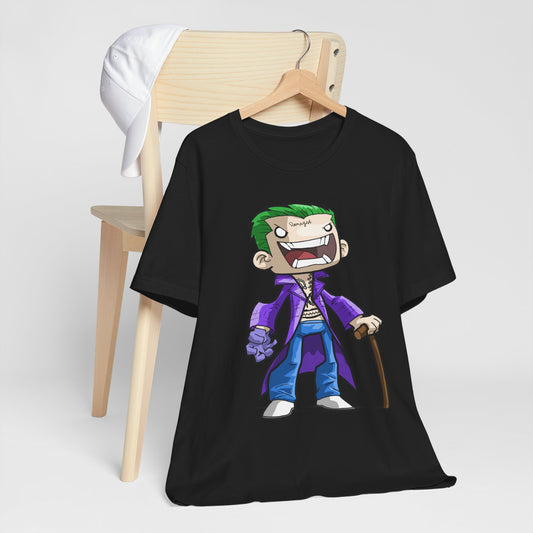The Joker T-Shirt Cartoon Chibi Style