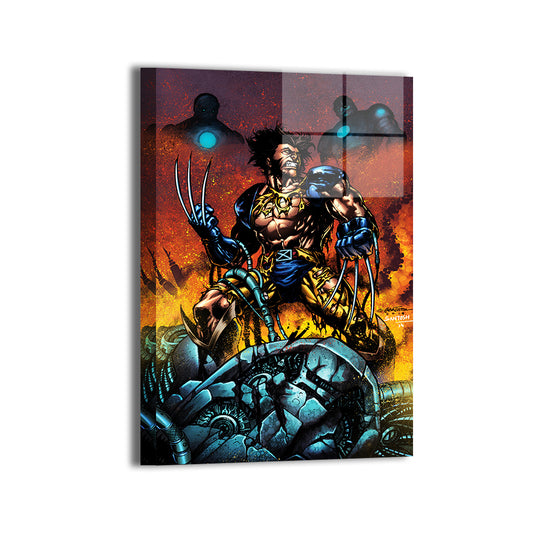 Wolverine Vs Sentinels Wall Art