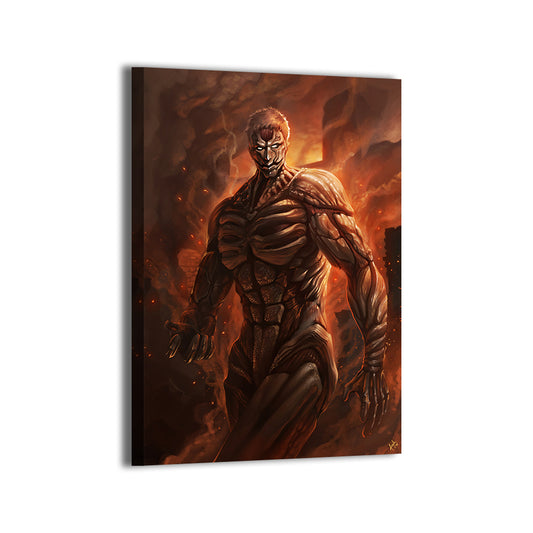The Armored Titan Wall Art