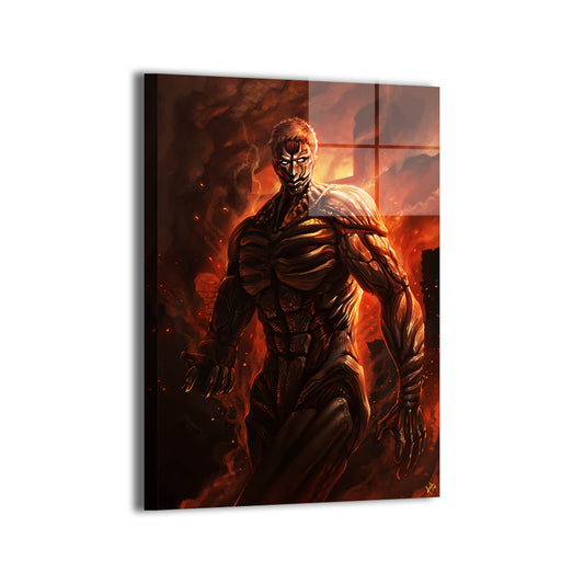 The Armored Titan Wall Art