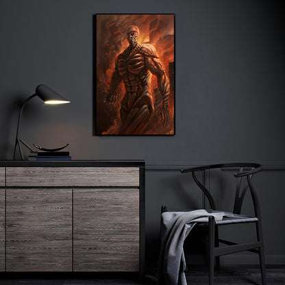 The Armored Titan Wall Art