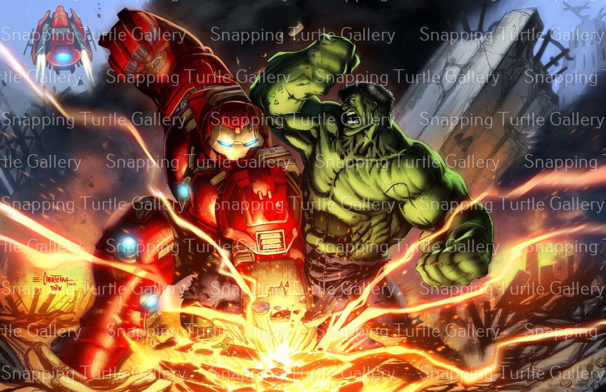 Hulkbuster Vs Hulk - Snapping Turtle Gallery