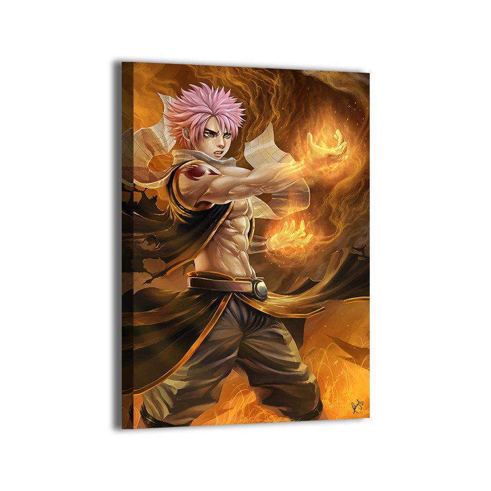 Fire Belly Natsu Wall Art