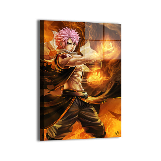 Fire Belly Natsu Wall Art