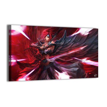 Erza Scarlet Wall Art