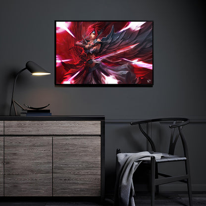 Erza Scarlet Wall Art