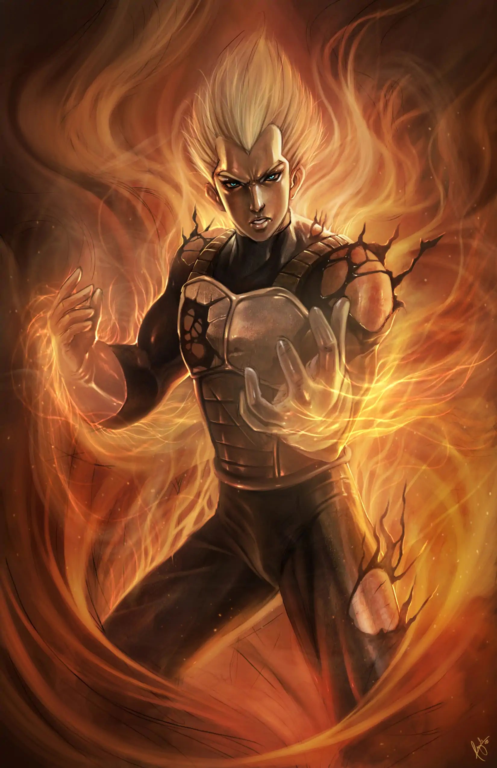 Super Saiyan Vegeta - Snapping Turtle Gallery