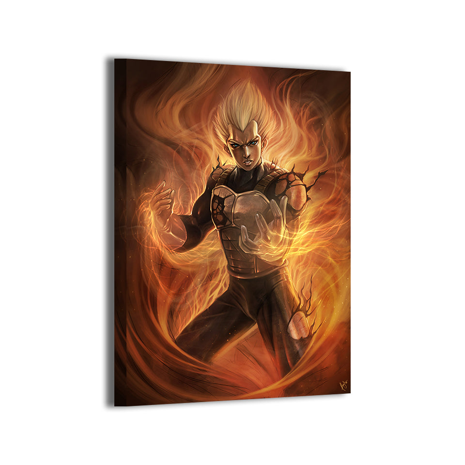 Super Saiyan Vegeta Wall Art