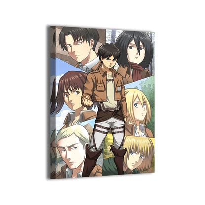 Heros of Attack on Titan Wall Art