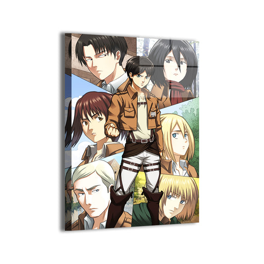 Heros of Attack on Titan Wall Art