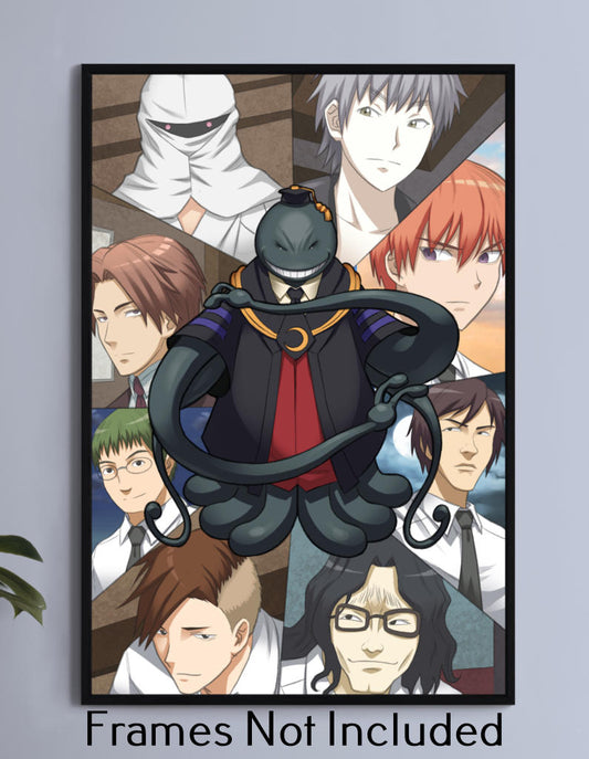 Assassination Classroom Villains Wall Art