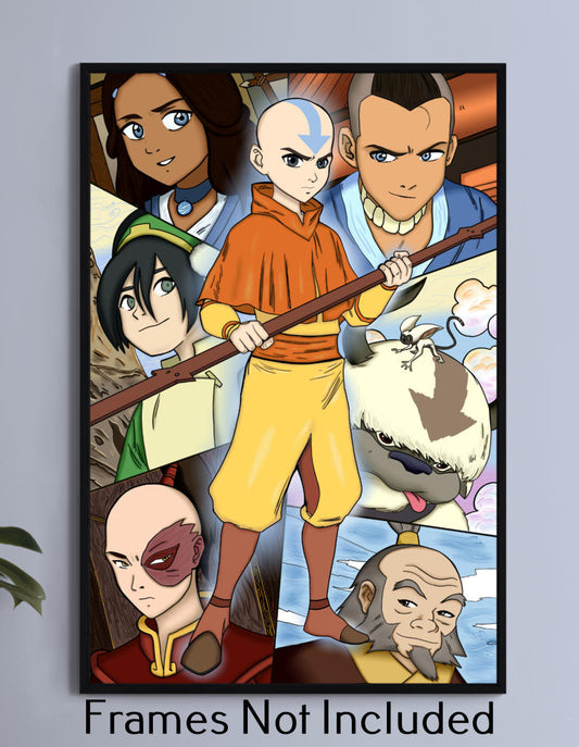 Avatar and gang Wall Art
