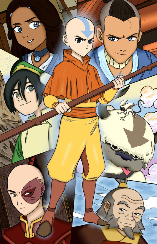 Avatar and gang - Snapping Turtle Gallery