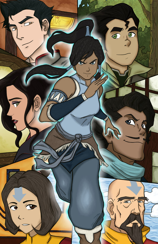 Korra and gang - Snapping Turtle Gallery