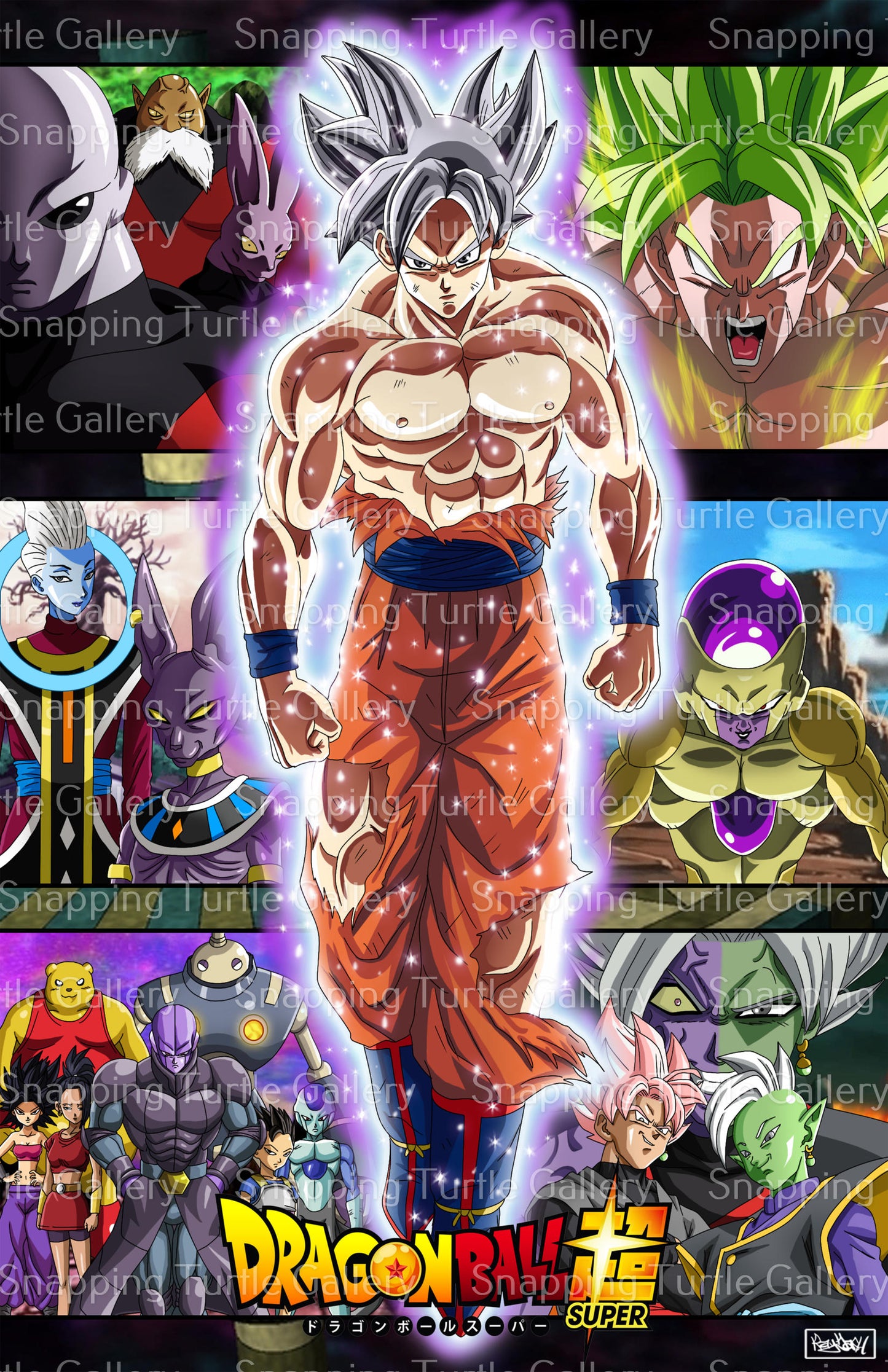 Dragon Ball Super Series Wall Art