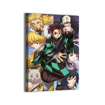 Heroes of Demon Slayer Wall Art