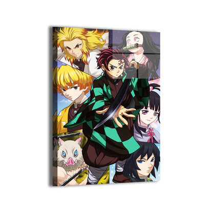 Heroes of Demon Slayer Wall Art