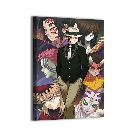Upper Demons of Demon Slayer Wall Art