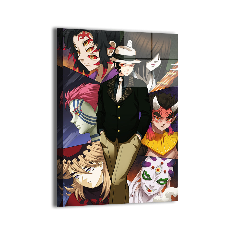 Upper Demons of Demon Slayer Wall Art