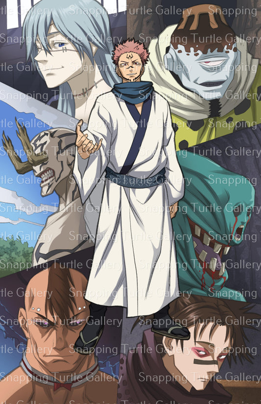 Monsters of jujutsu Kaisen - Snapping Turtle Gallery