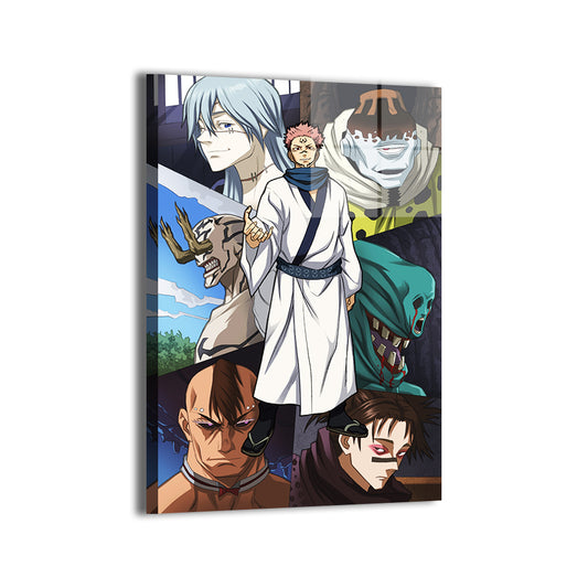 Monsters of jujutsu Kaisen Wall Art