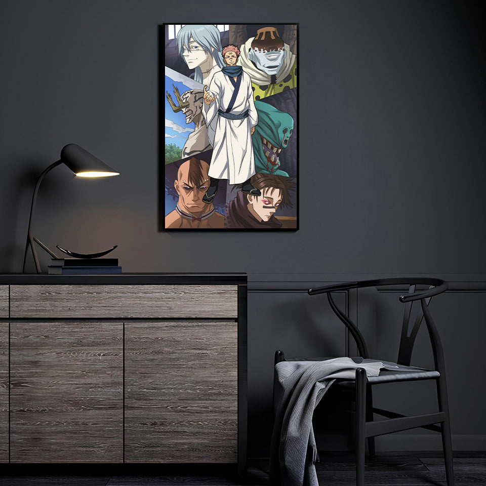 Monsters of jujutsu Kaisen Wall Art