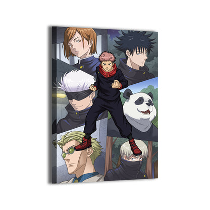 Heroes of jujutsu Kaisen Wall Art