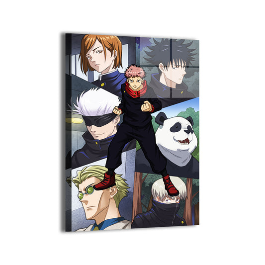 Heroes of jujutsu Kaisen Wall Art
