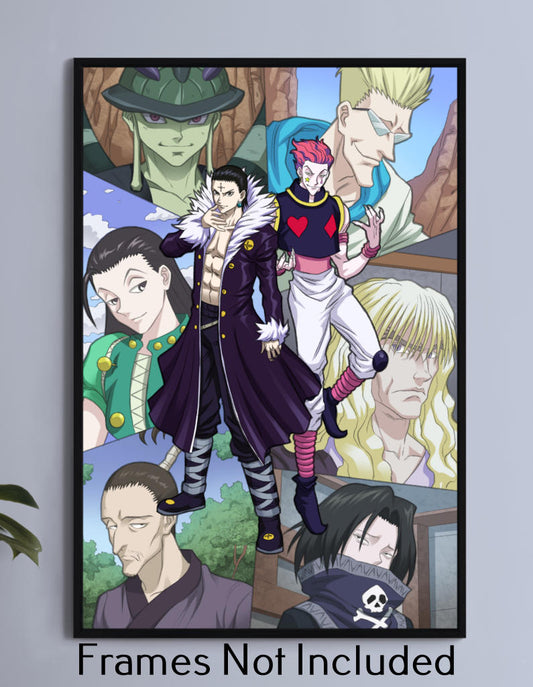 Super Villains of Hunter X Hunter Wall Art