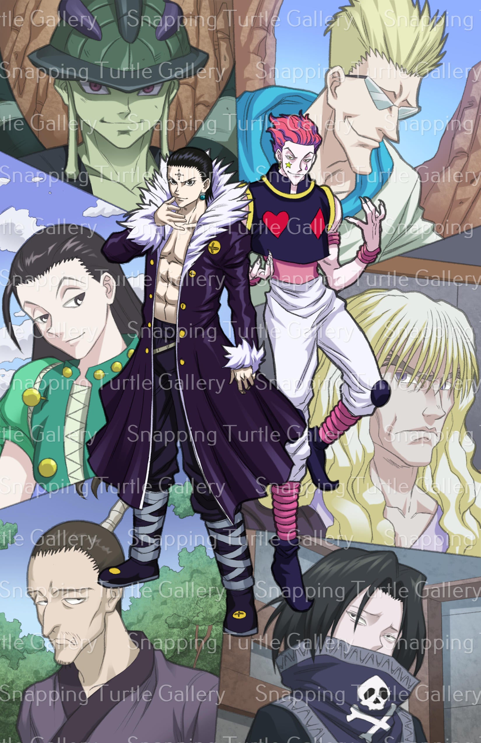 Super Villains of Hunter X Hunter - Snapping Turtle Gallery
