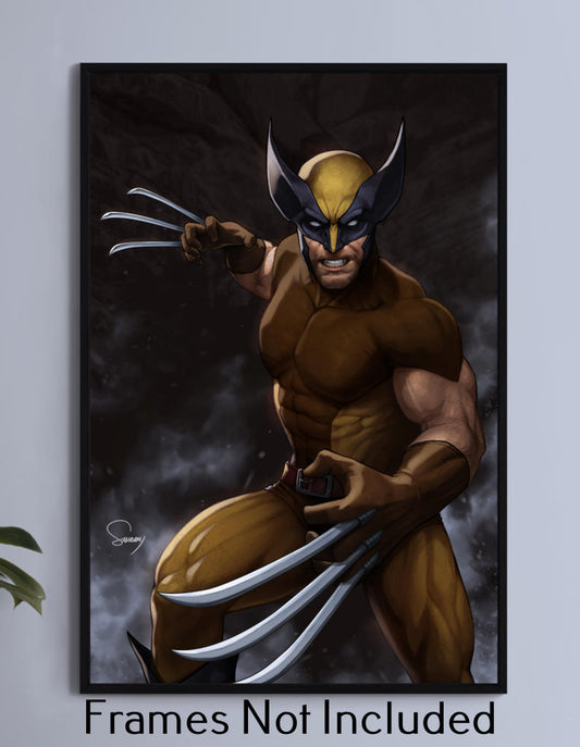 80's Wolverine Wall Art