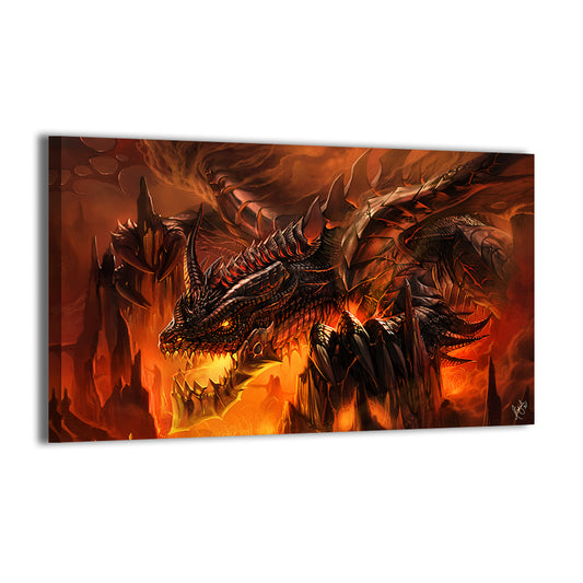 Dragon King Deathwing Wall Art