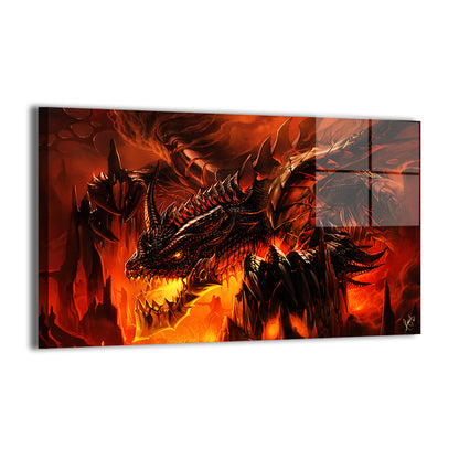 Dragon King Deathwing Wall Art