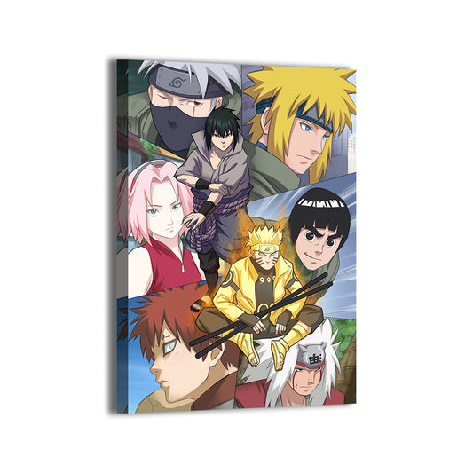 Team Hero Naruto Wall Art