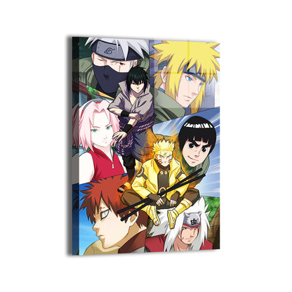 Team Hero Naruto Wall Art