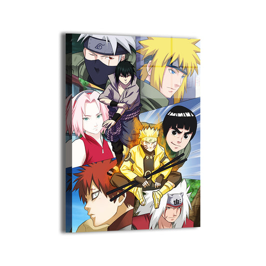 Team Hero Naruto Wall Art