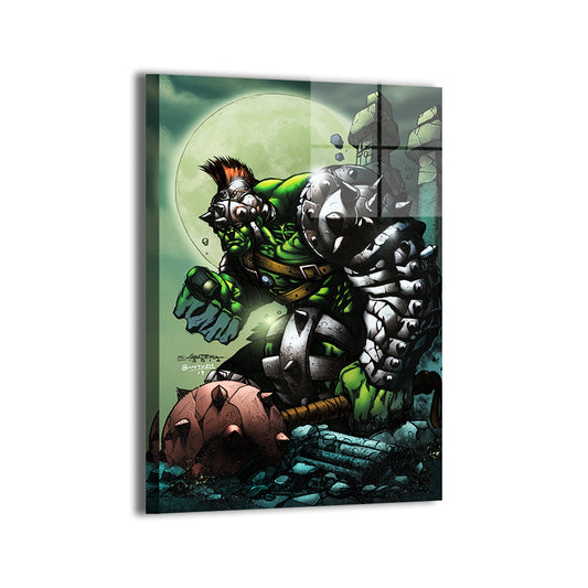 World War Hulk Wall Art