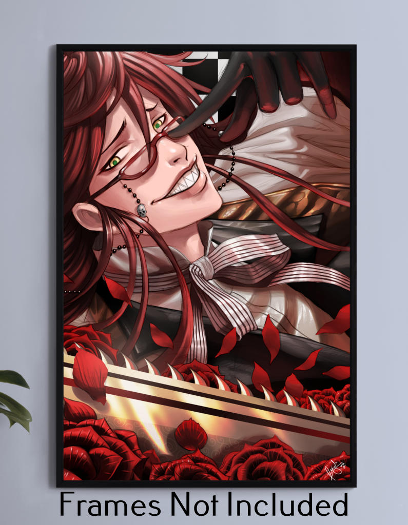 Grim Reaper Grell Wall Art