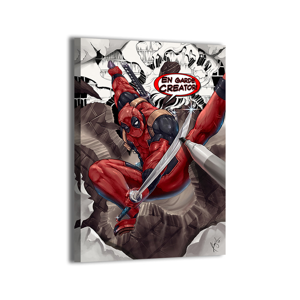 Deadpool Art Unleashed Wall Art