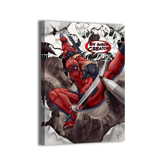 Deadpool Art Unleashed Wall Art