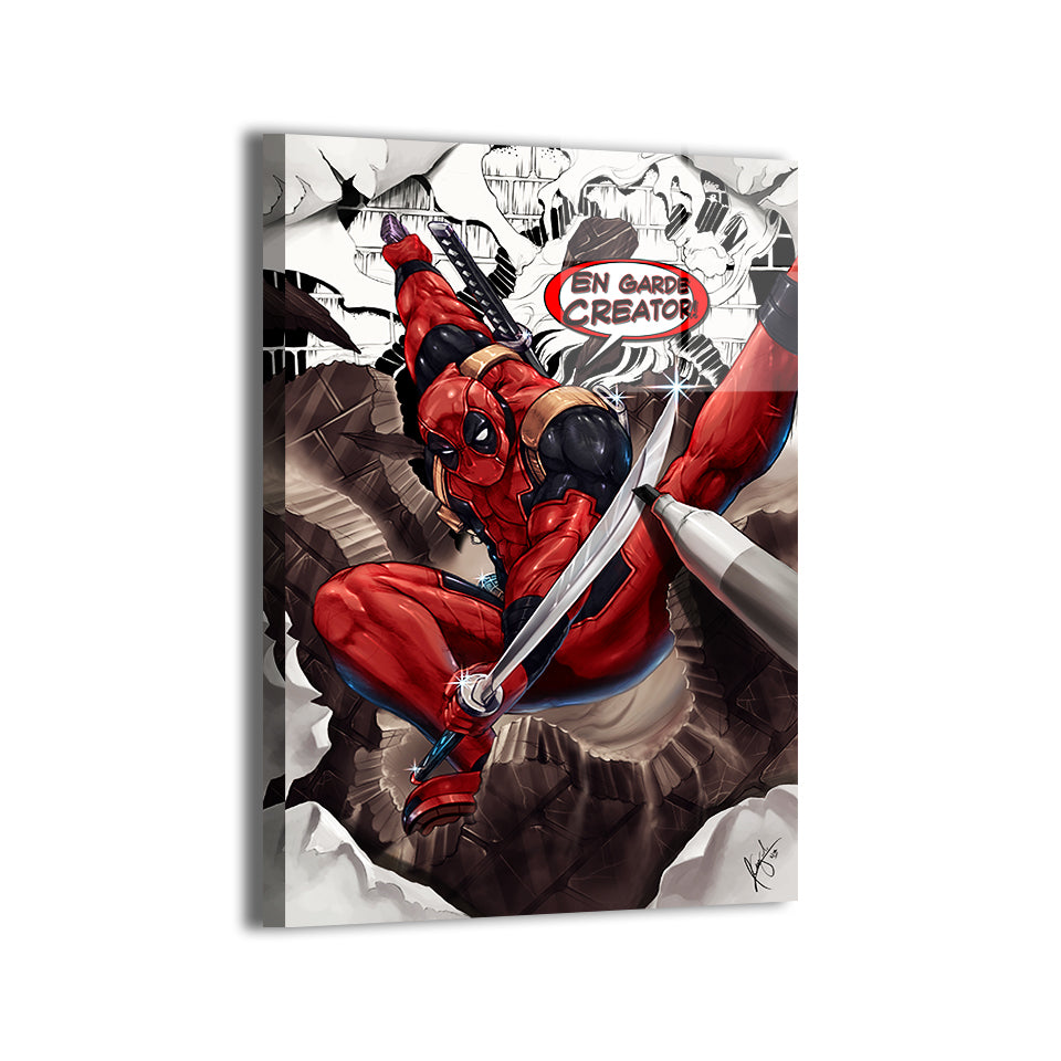 Deadpool Art Unleashed Wall Art