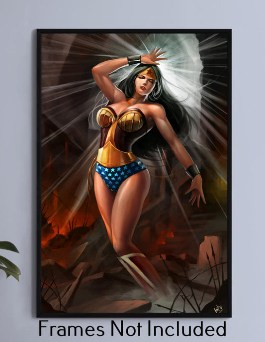 Amazonian Princess Wall Art