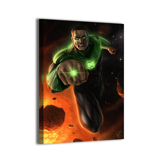 Emerald Guardian Wall Art