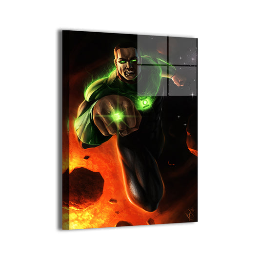 Emerald Guardian Wall Art