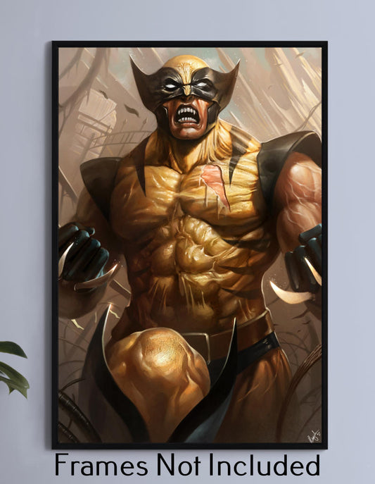 Logans Wolverine Wall Art