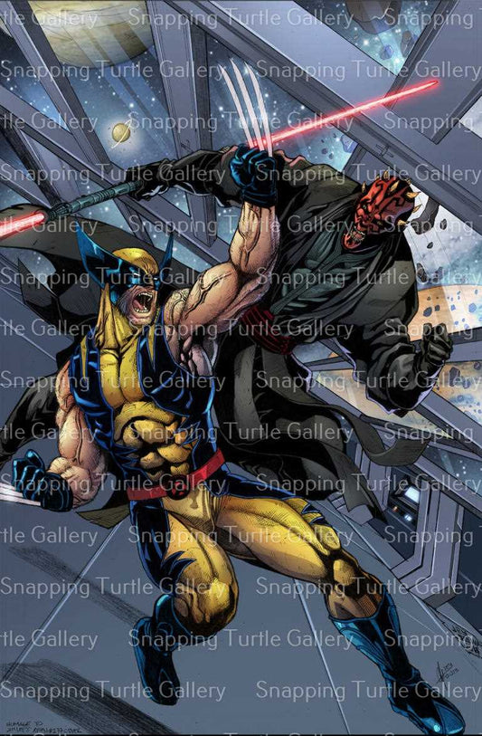 Darth Maul VS The Wolverine - Snapping Turtle Gallery