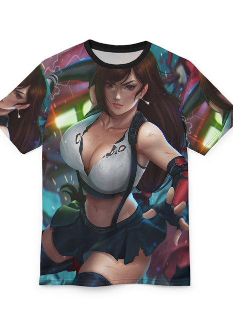 Tifa Lockhart Icons Final Fantasy VII Anime Shirt