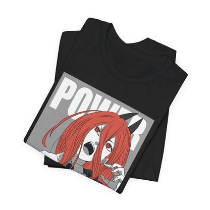 Power Monochrome Anime Shirt