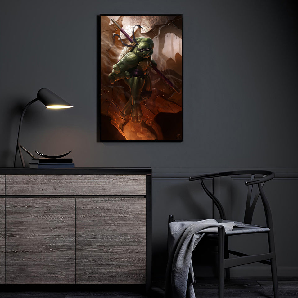 The Tech savvy Heart of a Hero Wall Art