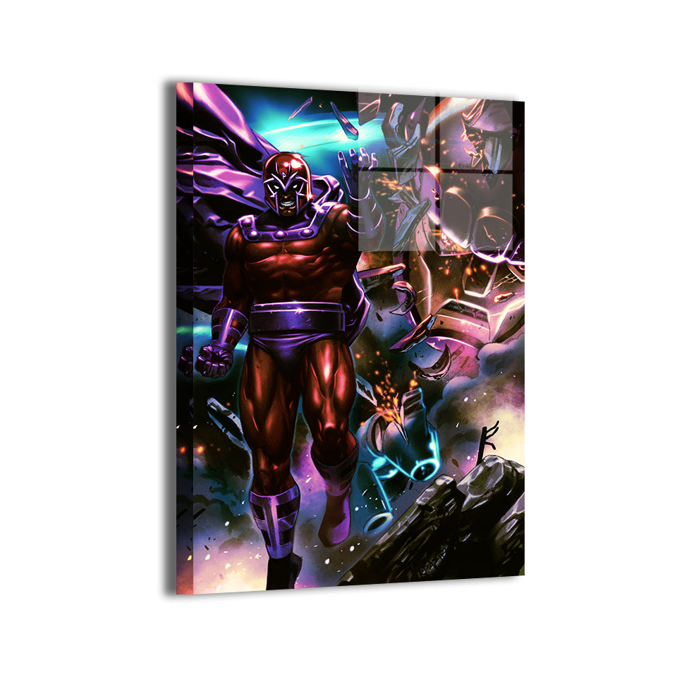 Magneto Vs Sentinel - X-Men Wall Art